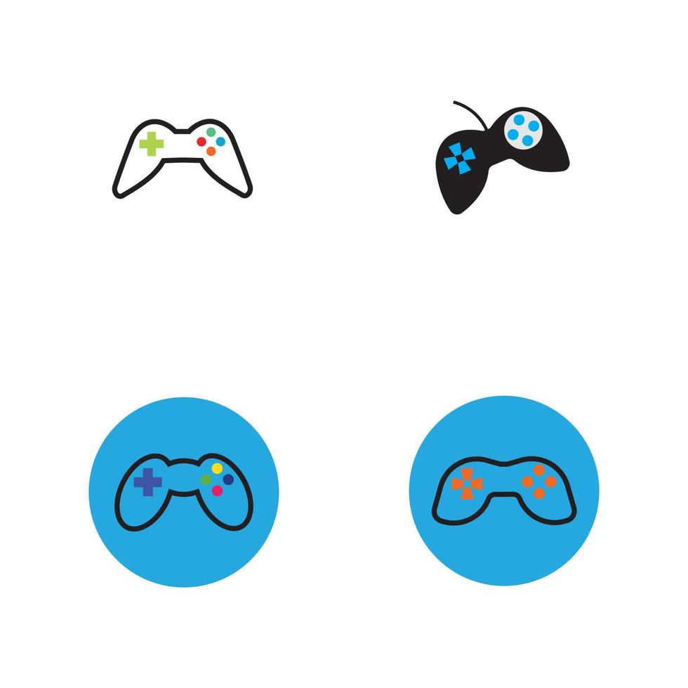 Joystick sign vector  icon. Video game symbol illustration