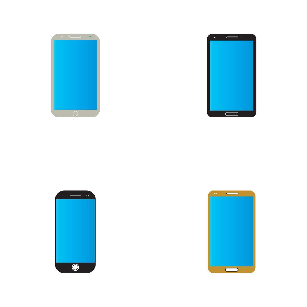 Phone icon vector illustration background