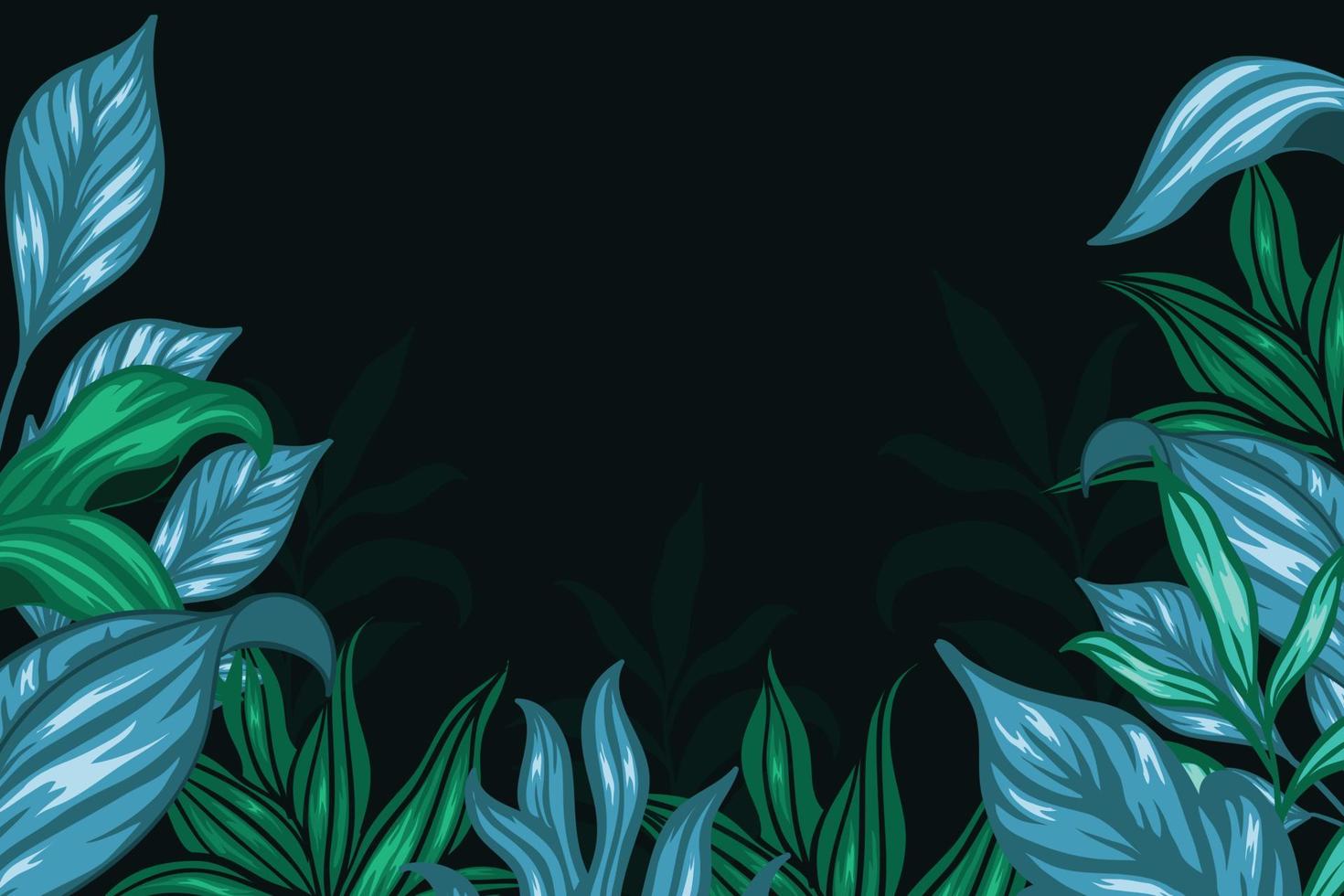 hermosa plantilla de fondo floral vector