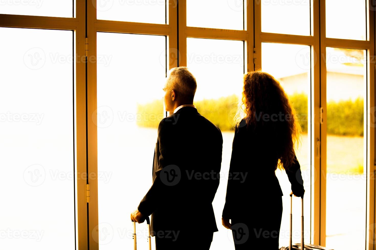 Business people on travelling photo