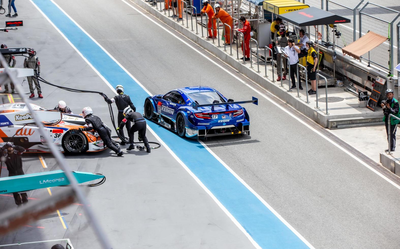 7 al 8 de octubre de 2017 burirum, tailandia chang super gt carrera 2017 ronda 7 en el circuito internacional de chang, buriram, tailandia. foto