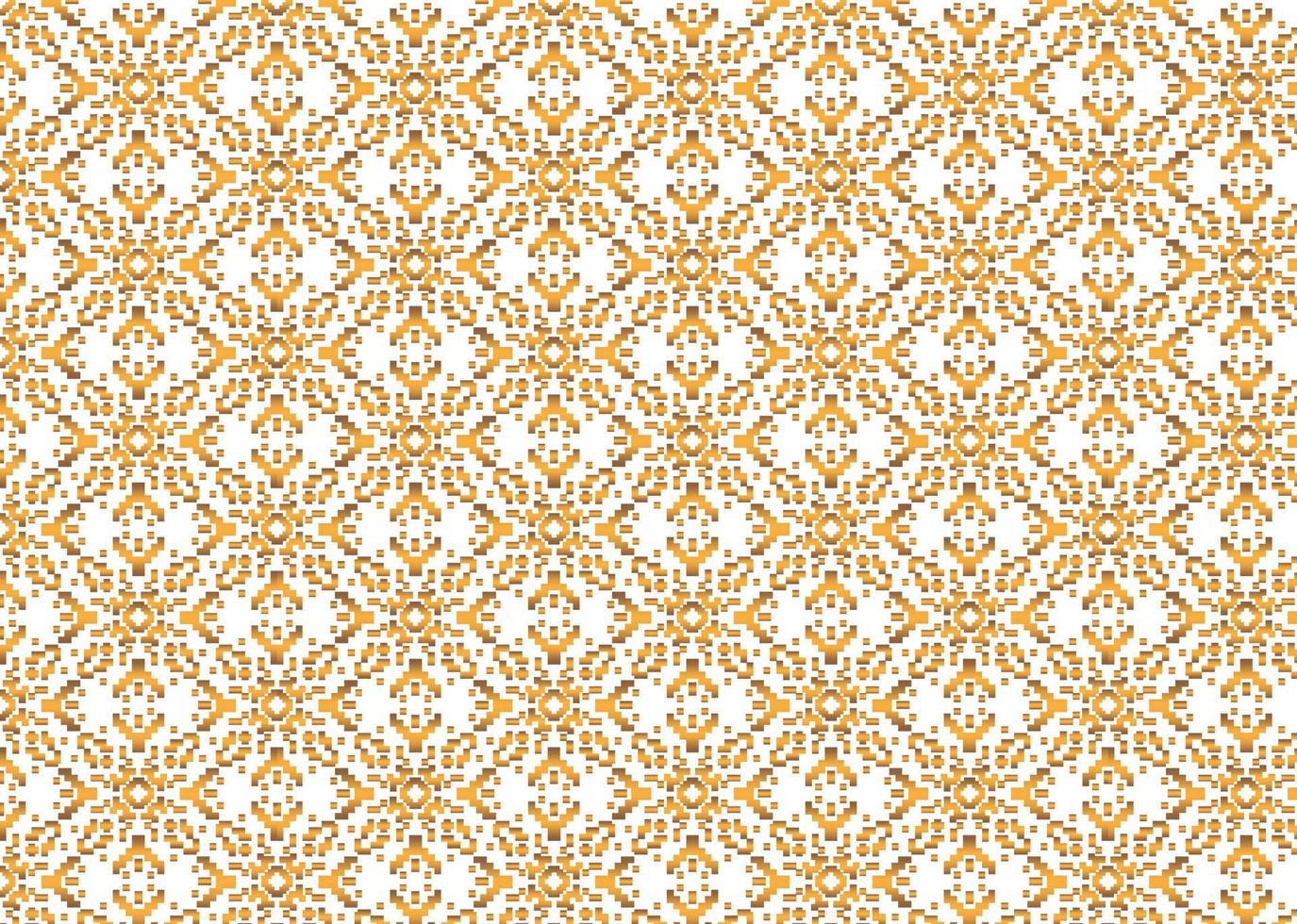 Elegant ornament pattern gold banner background vector