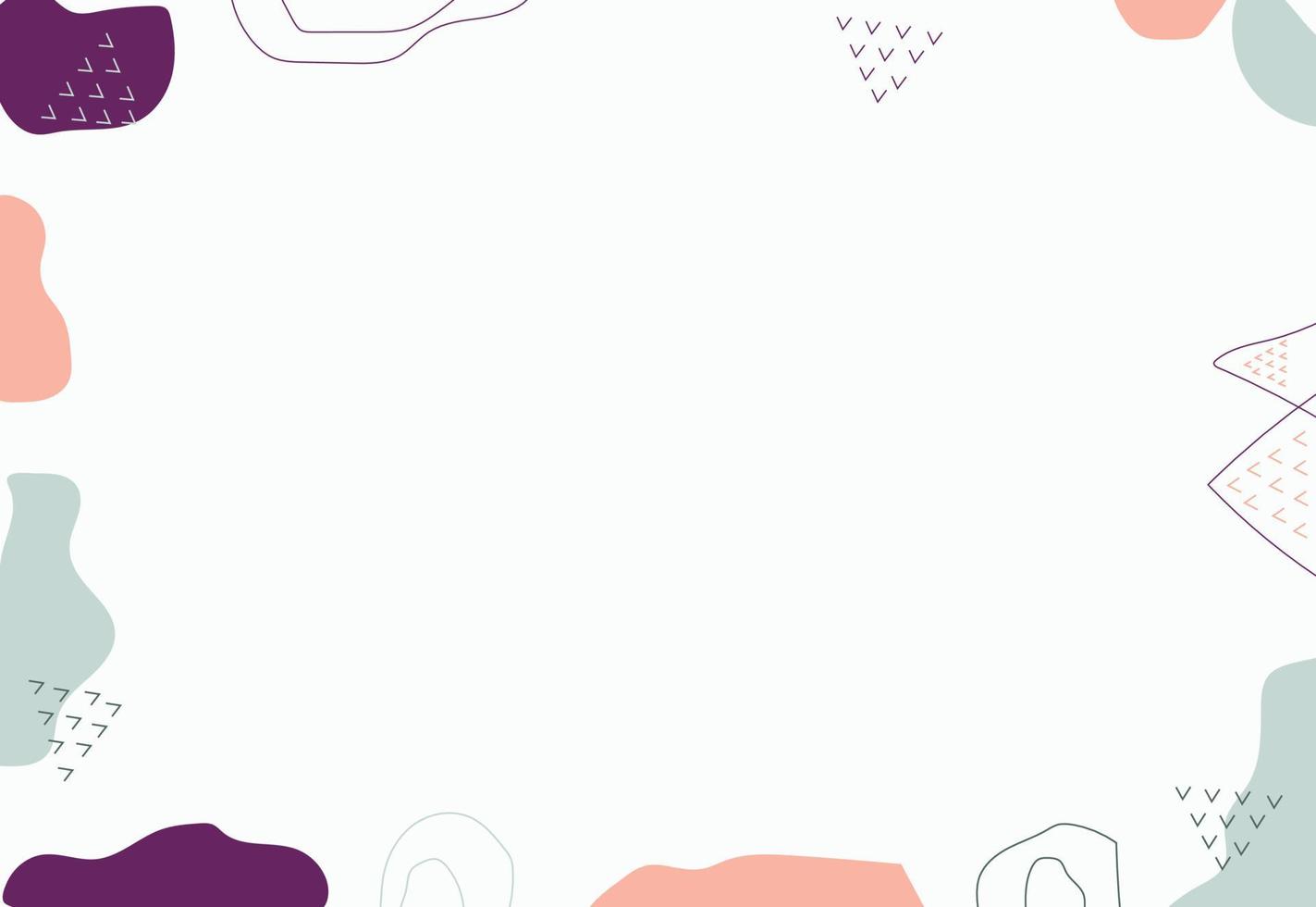Line Geometric Abstract Pastel Background Vector