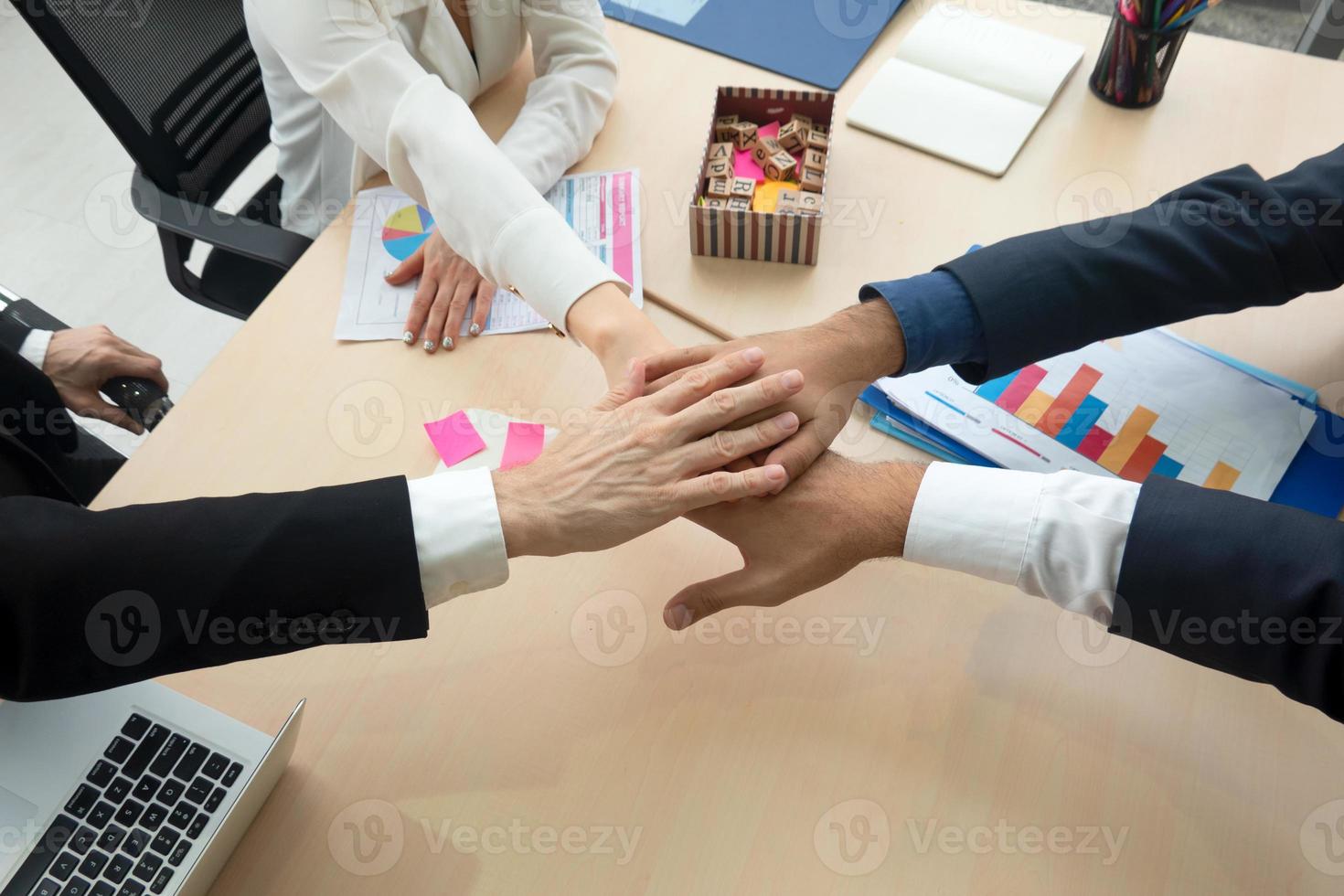 business people unity concept photo