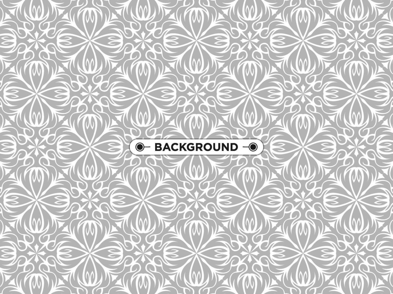 gray background with unique ethnic texture vector