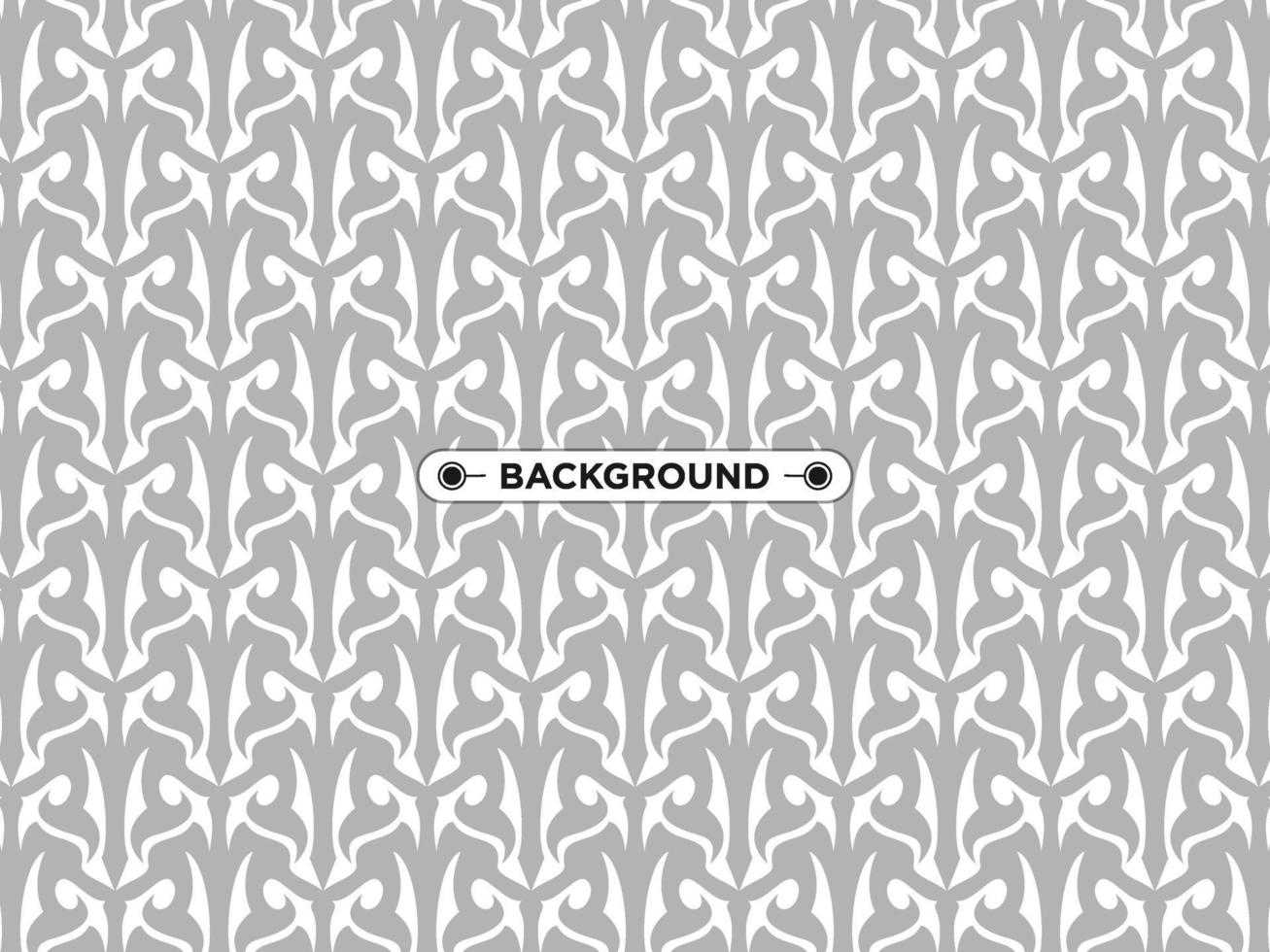 gray background with ethnic texture vector