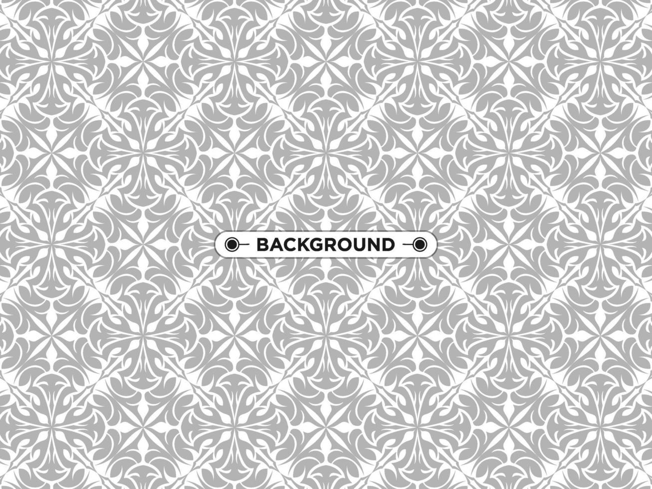 gray background with unique ethnic texture vector