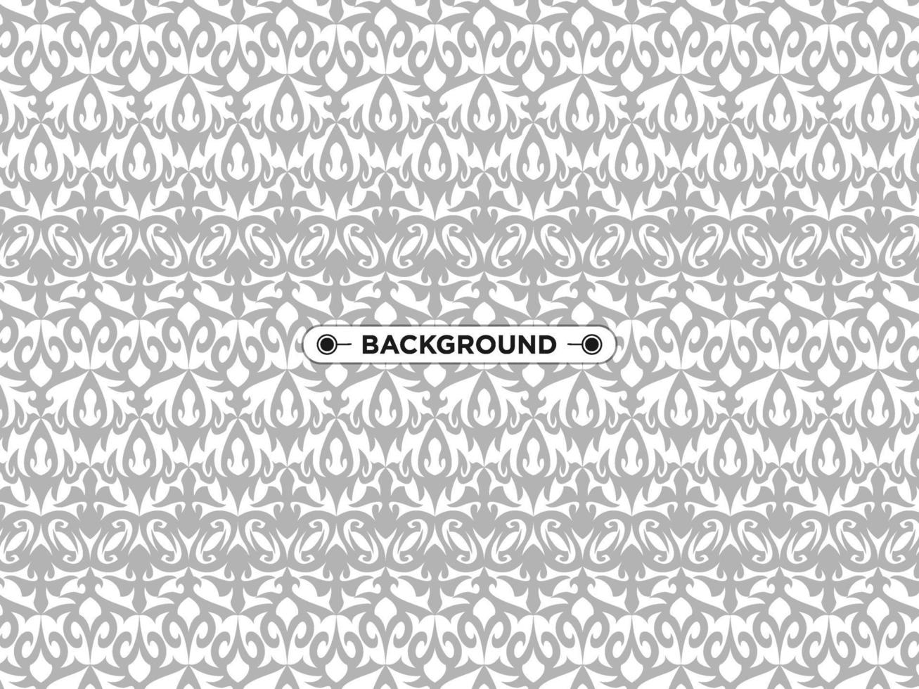 gray background with ethnic texture vector