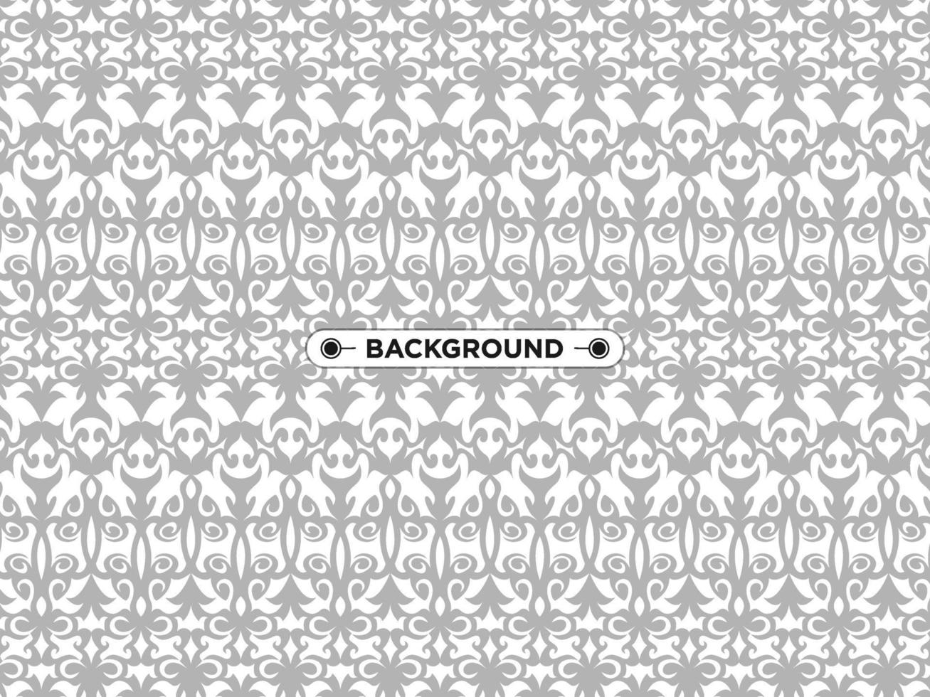 gray background with ethnic texture vector