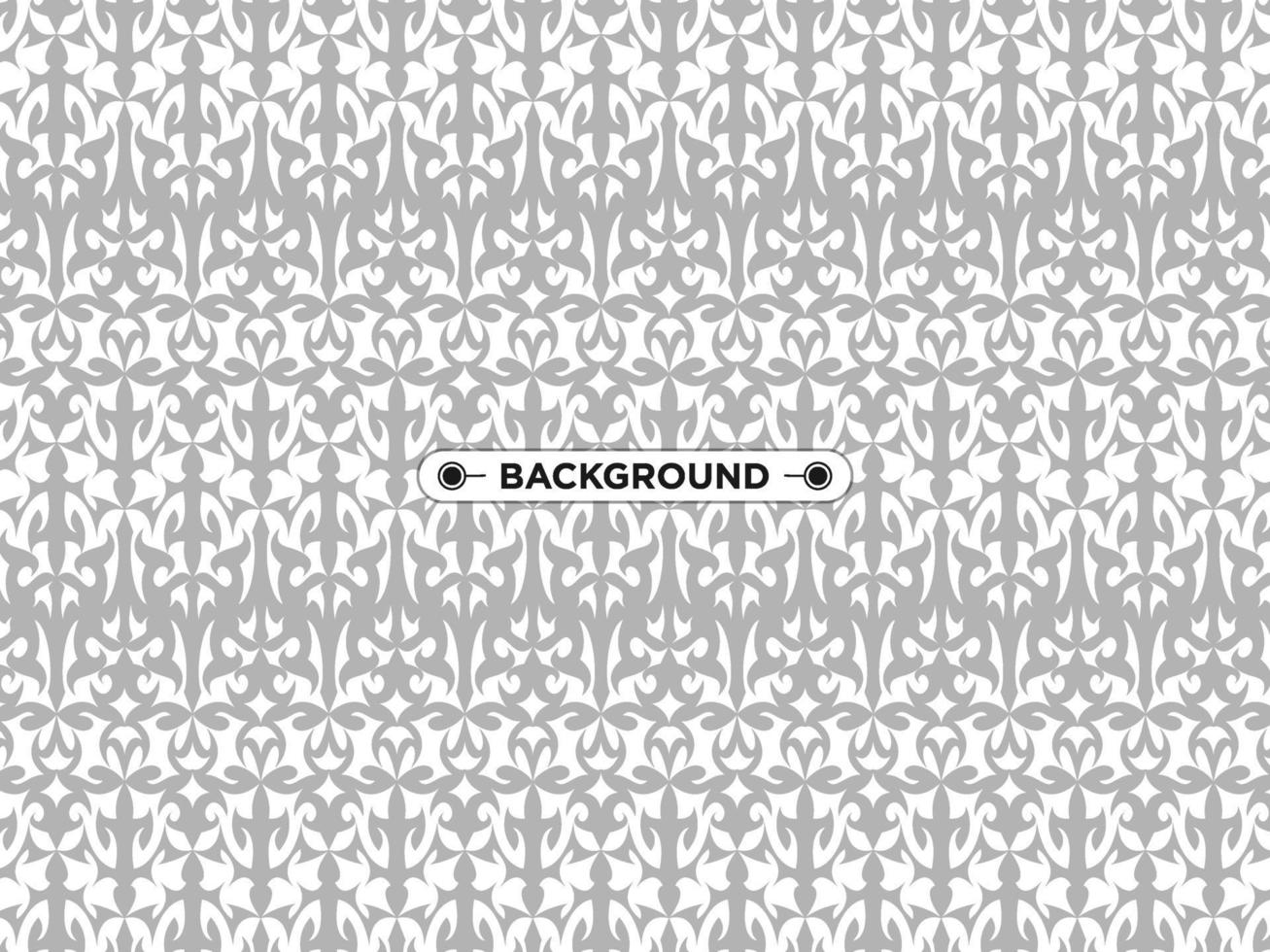 gray background with ethnic texture vector