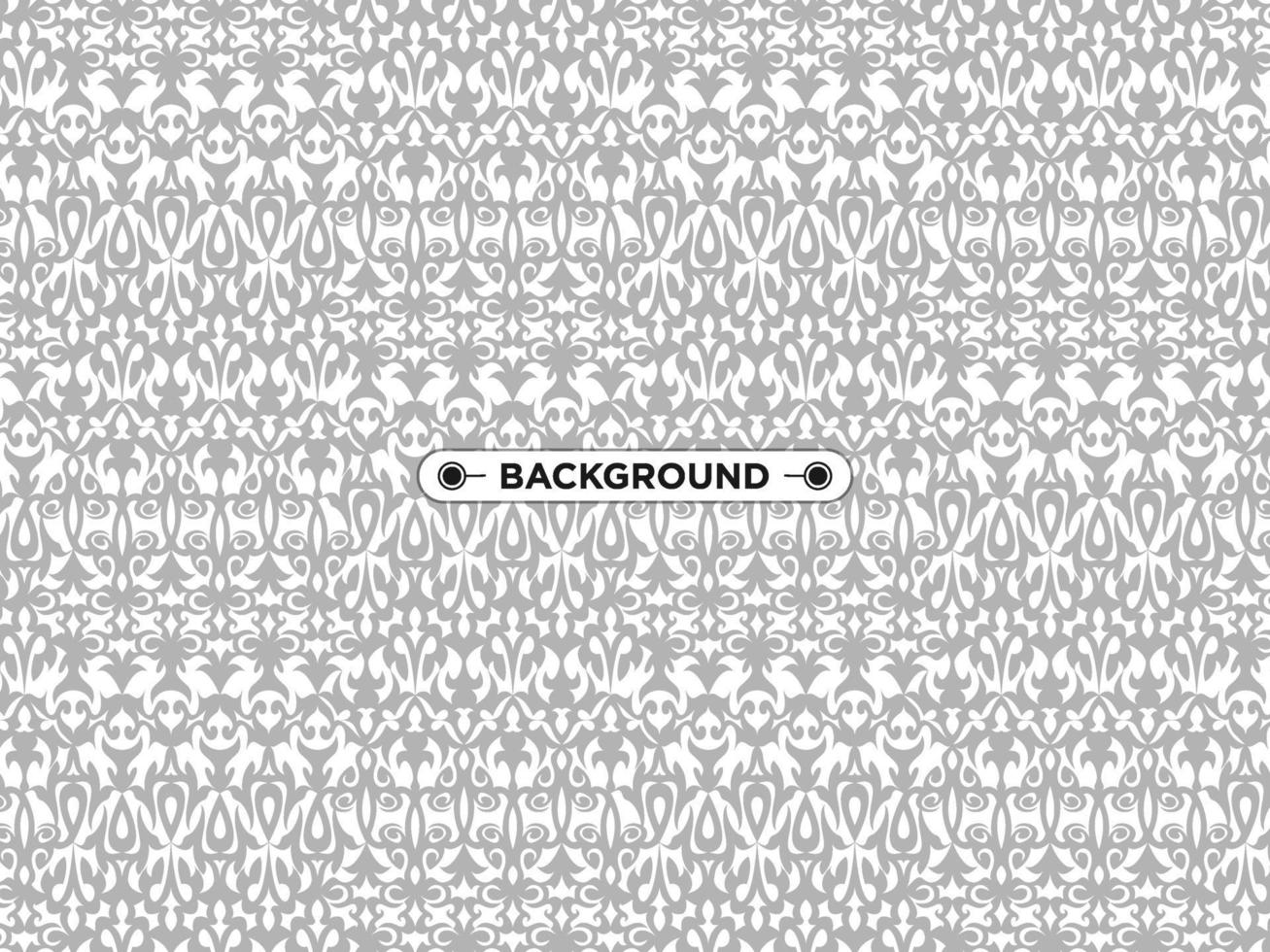 gray background with ethnic texture vector