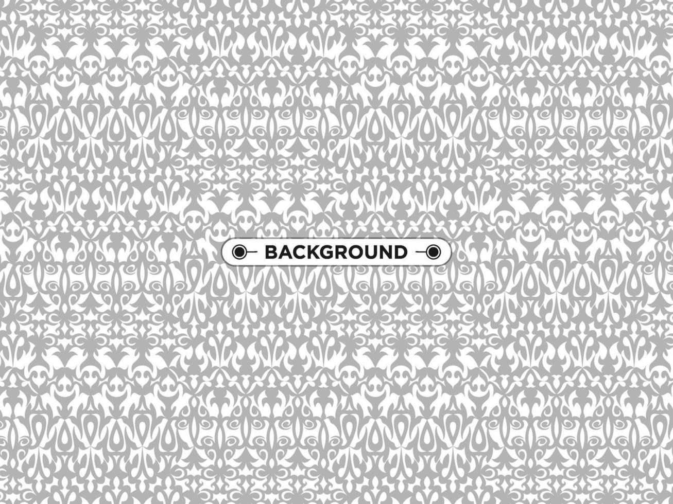 gray background with ethnic texture vector