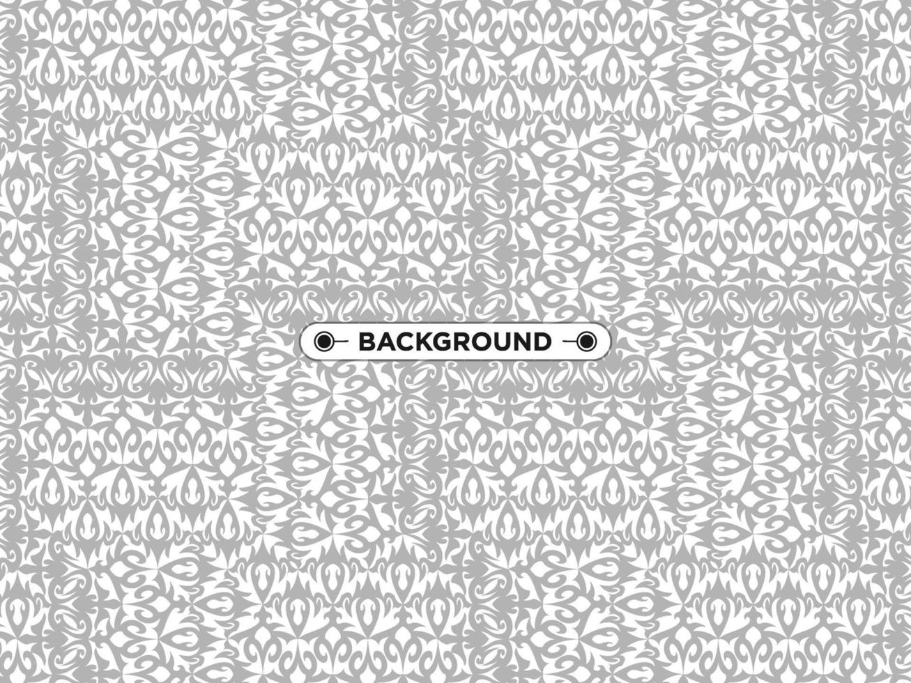 gray background with ethnic texture vector