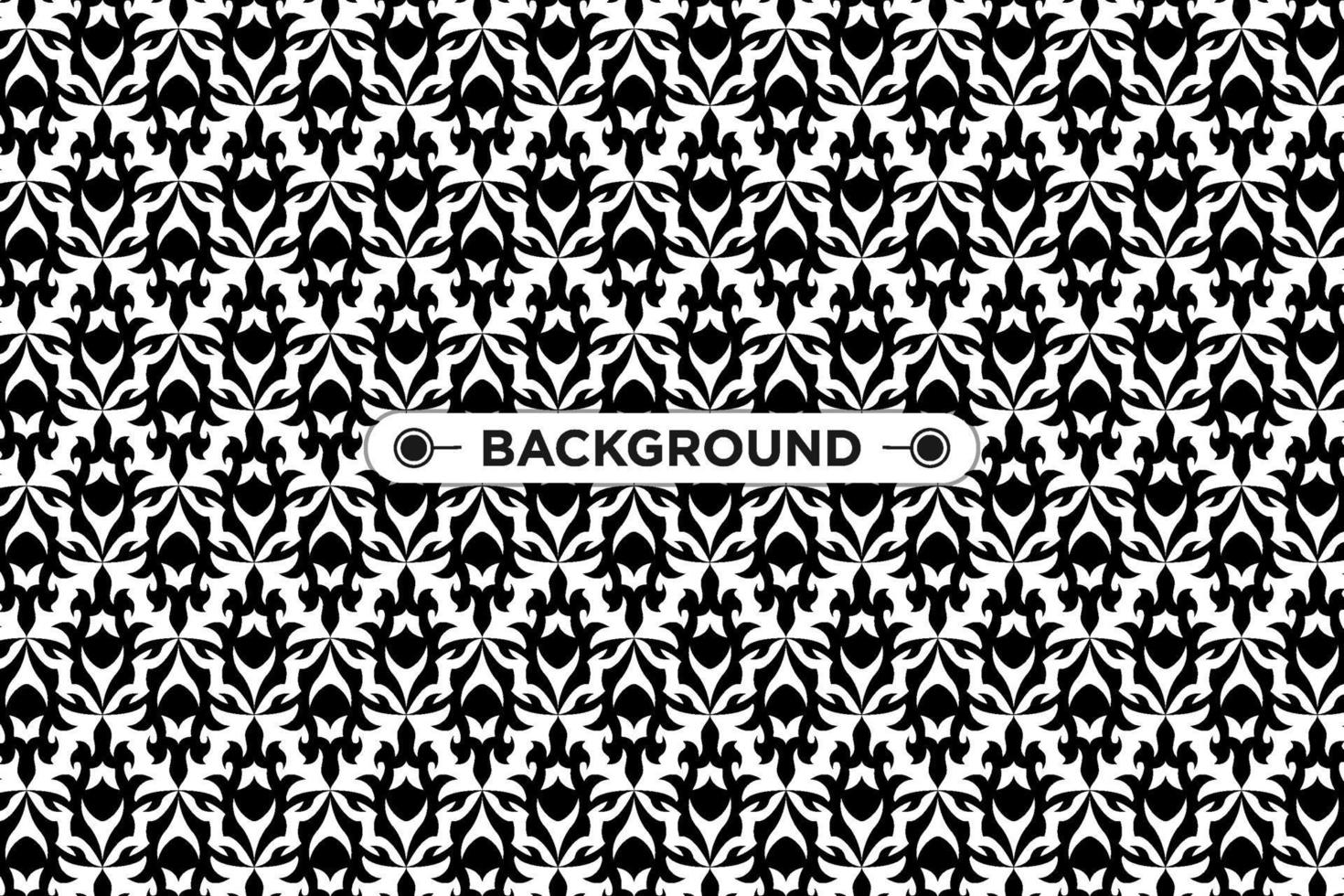 black and white background with ethnic texture vector