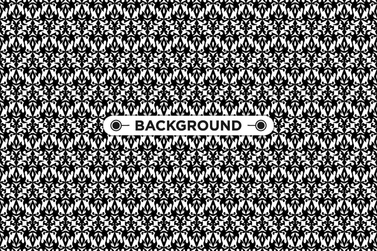 black and white background with ethnic texture vector