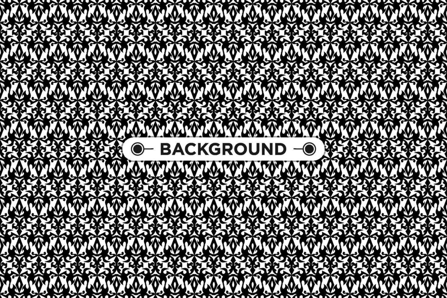 black and white background with ethnic texture vector