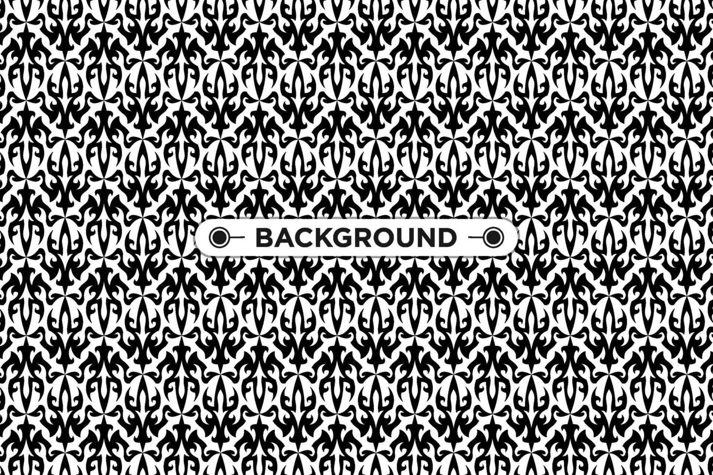 black and white background with ethnic texture vector