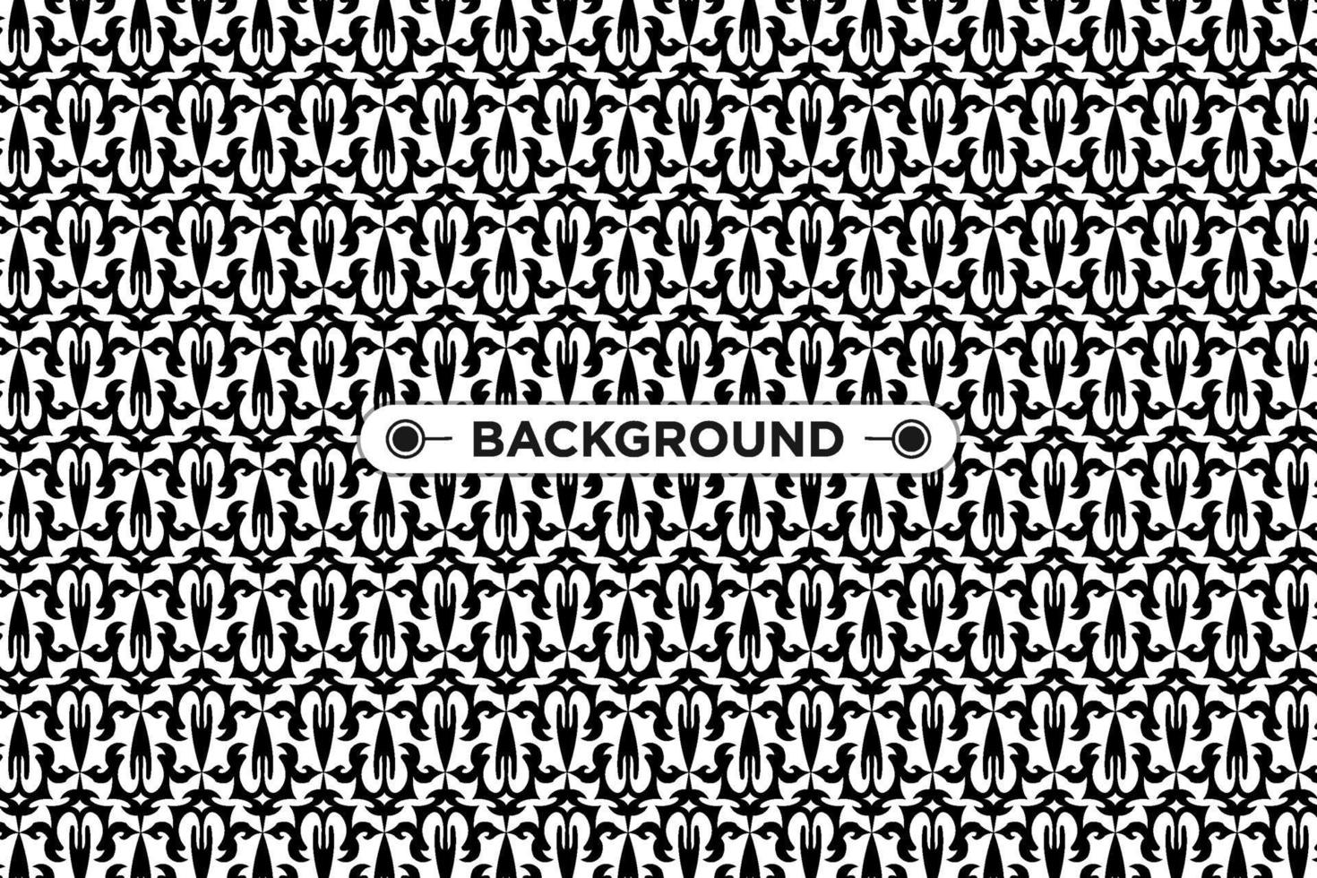 black and white background with ethnic texture vector
