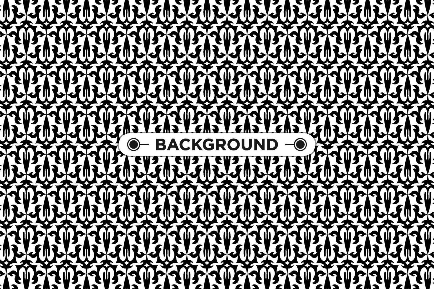 black and white background with ethnic texture vector