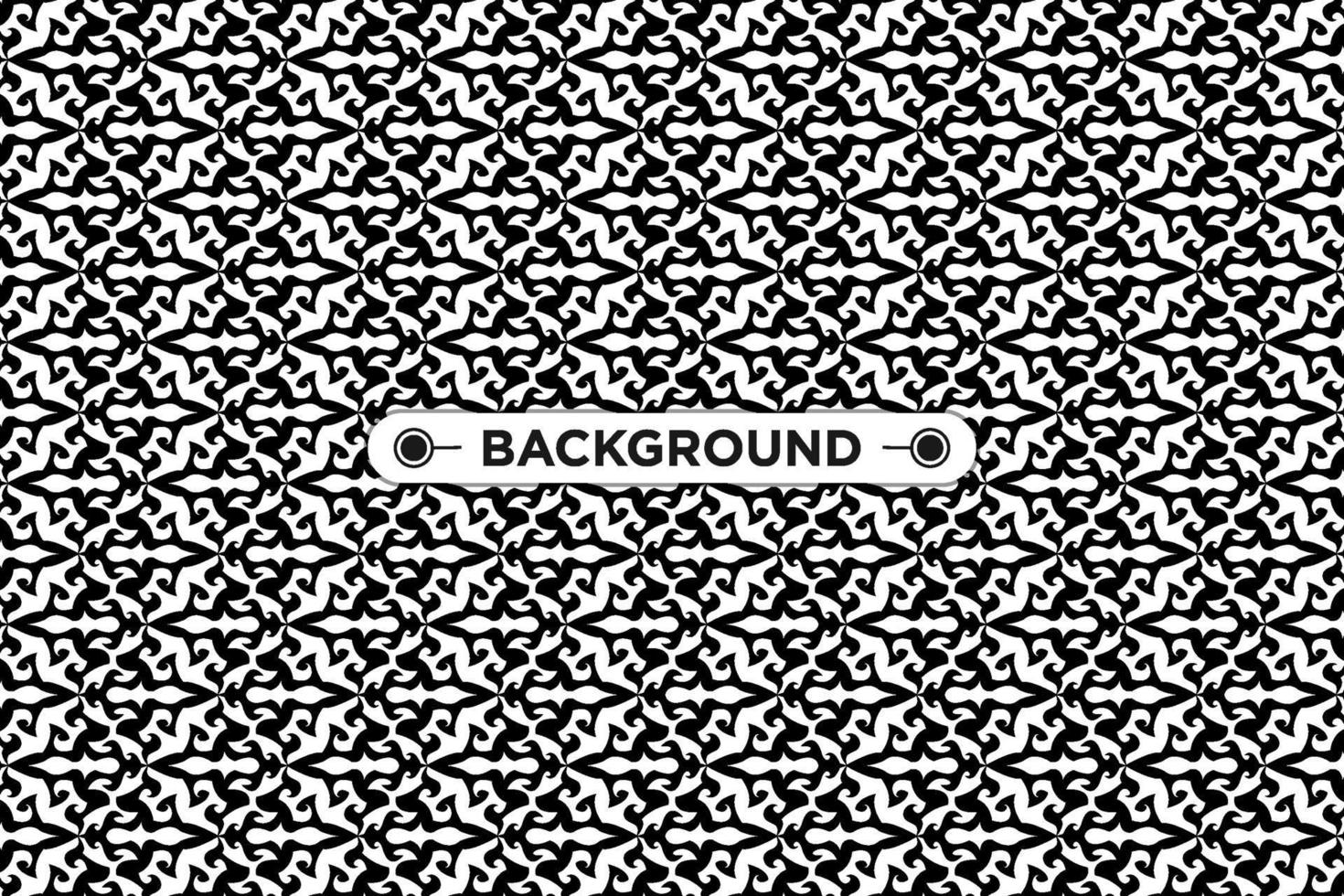 black and white background with ethnic texture vector