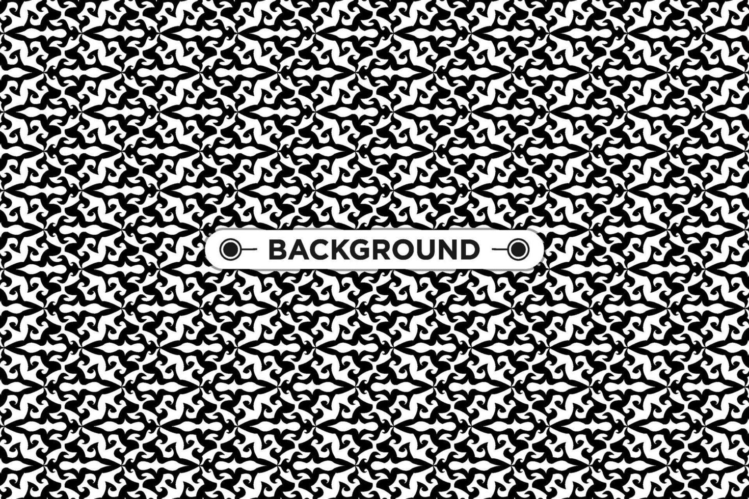 black and white background with ethnic texture vector