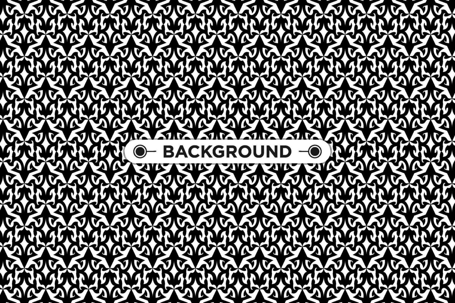 black and white background with ethnic texture vector