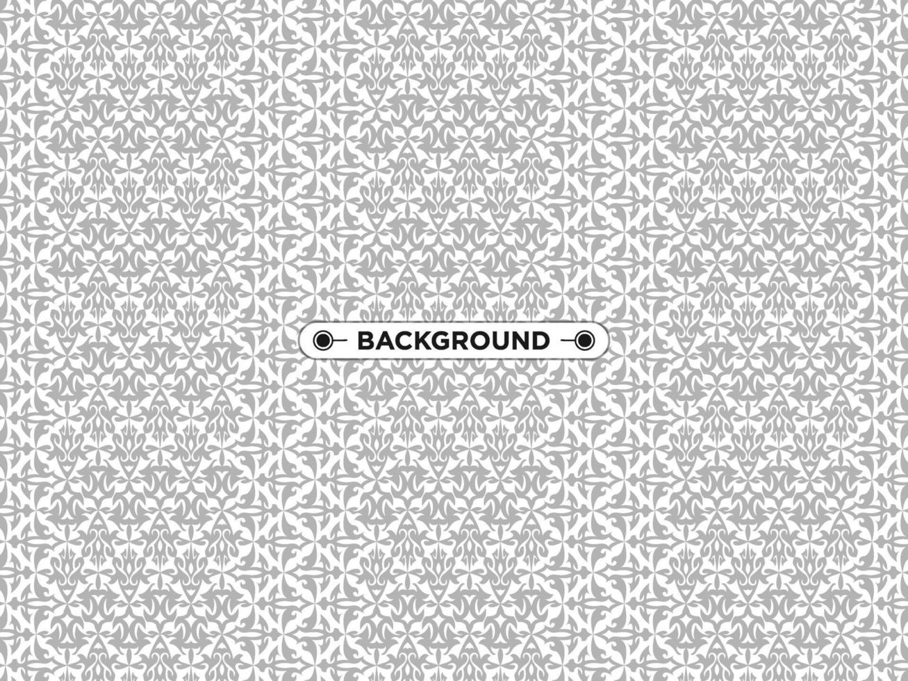 geometric ethnic gray background vector