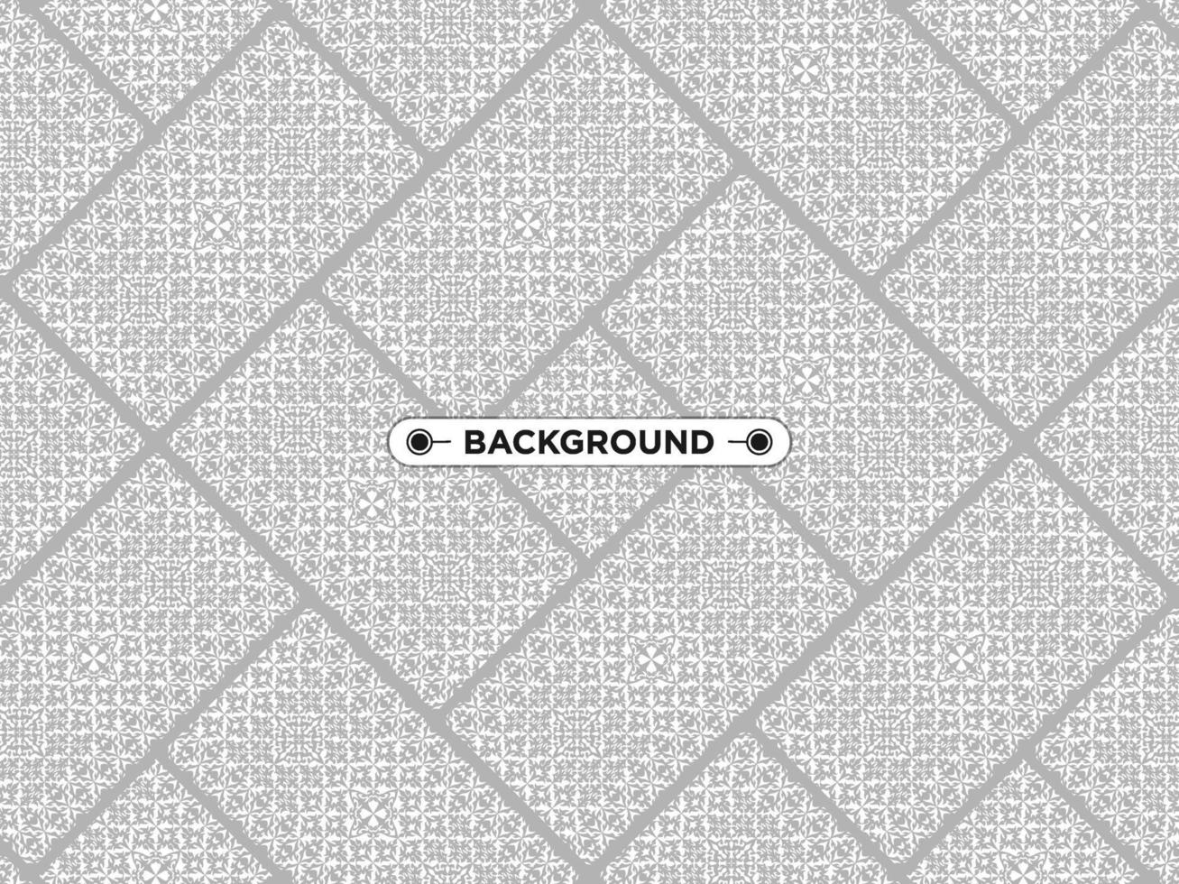 geometric ethnic gray background vector