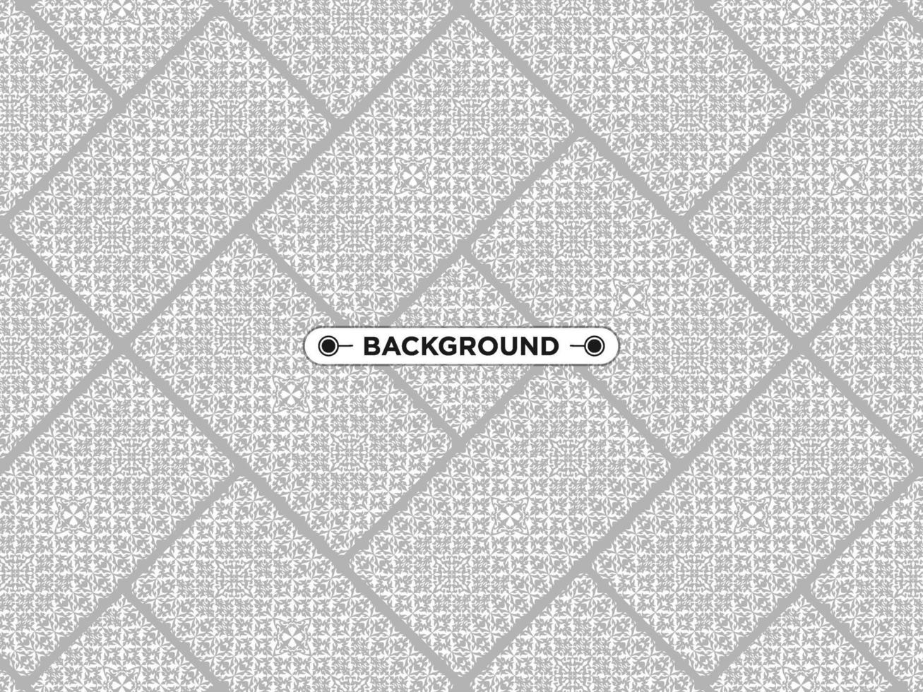 geometric ethnic gray background vector