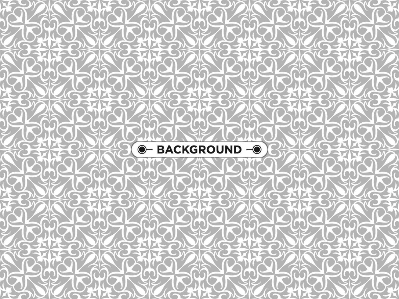 gray background with unique ethnic texture vector