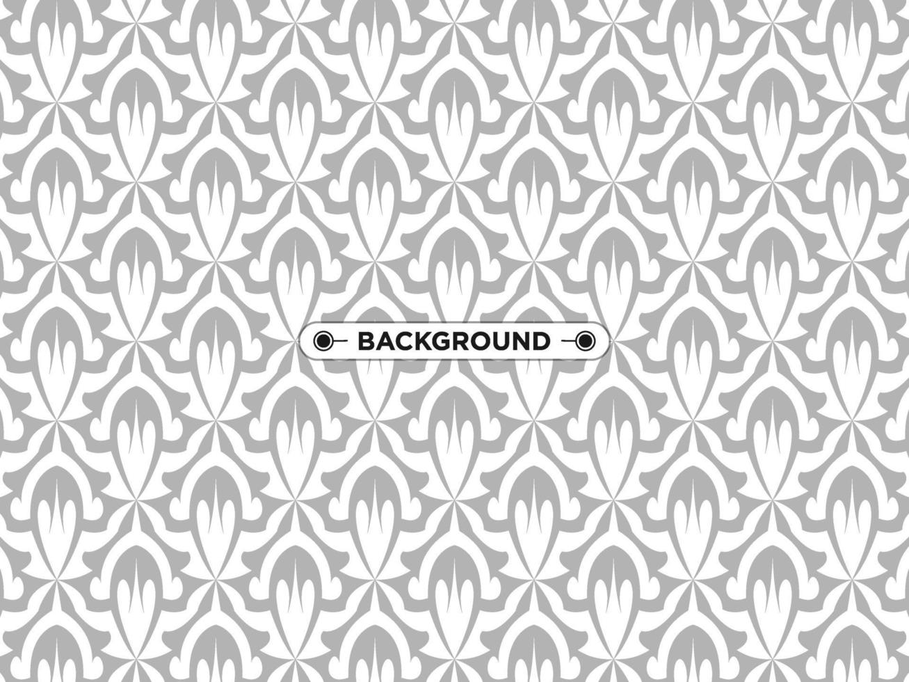 gray background with ethnic texture vector