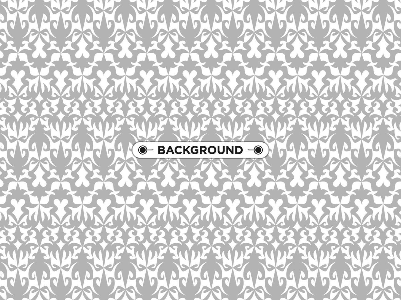 gray background with ethnic texture vector