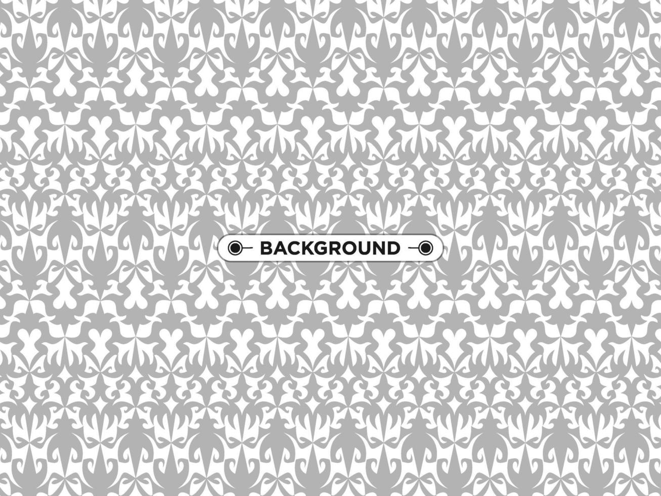 gray background with ethnic texture vector