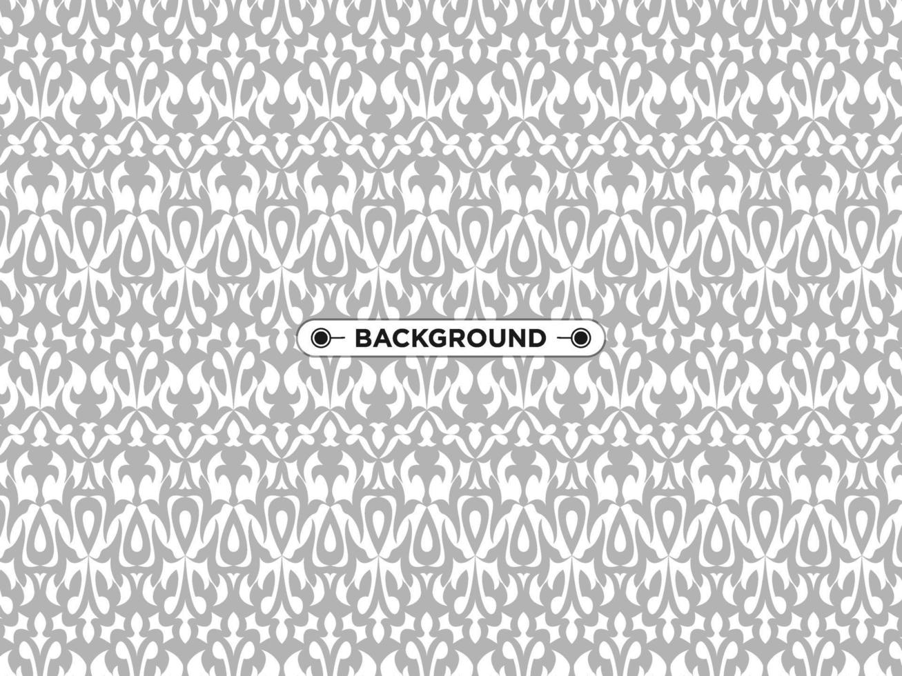 gray background with ethnic texture vector