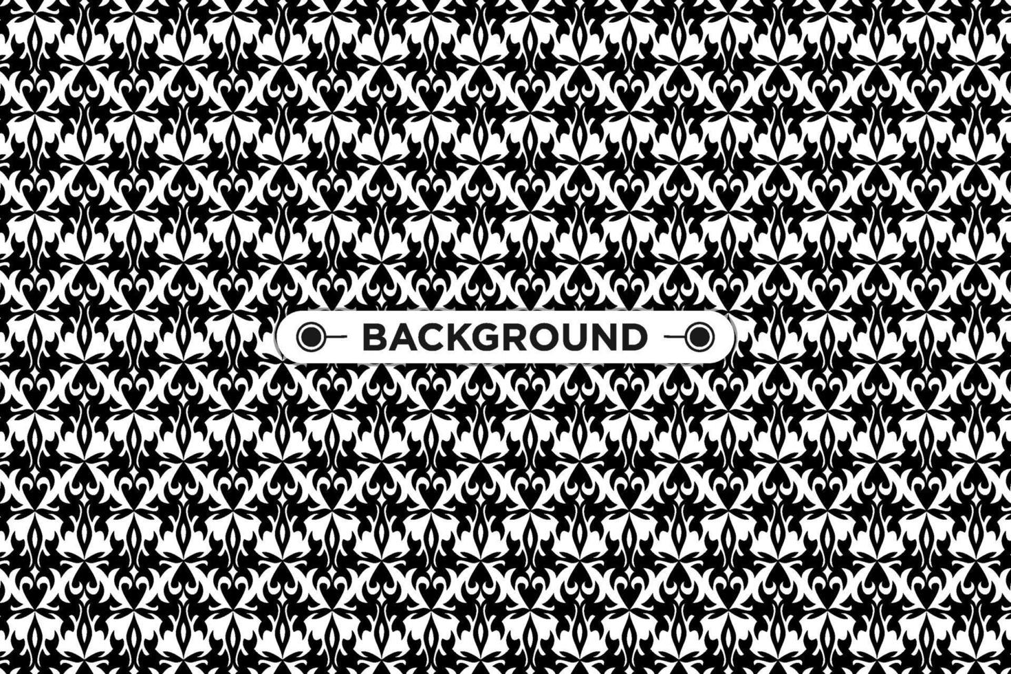 black and white background with ethnic texture vector