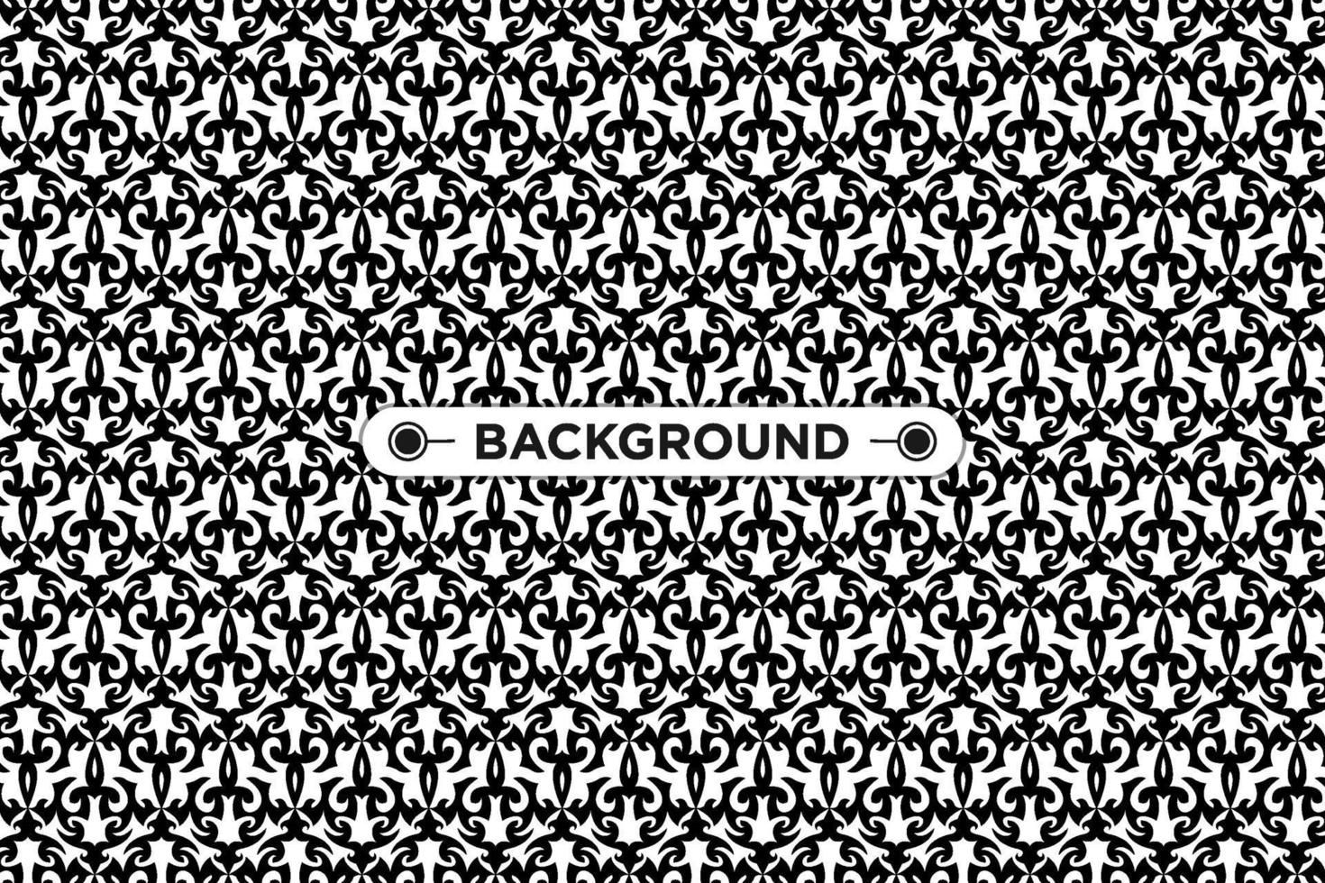 black and white background with ethnic texture vector