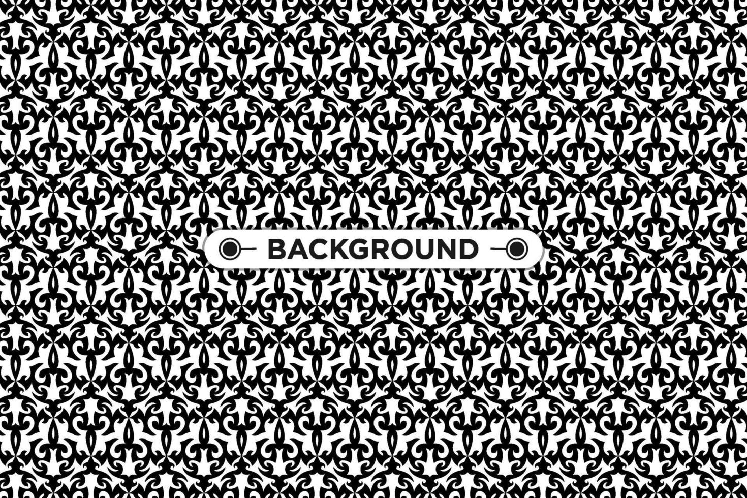 black and white background with ethnic texture vector