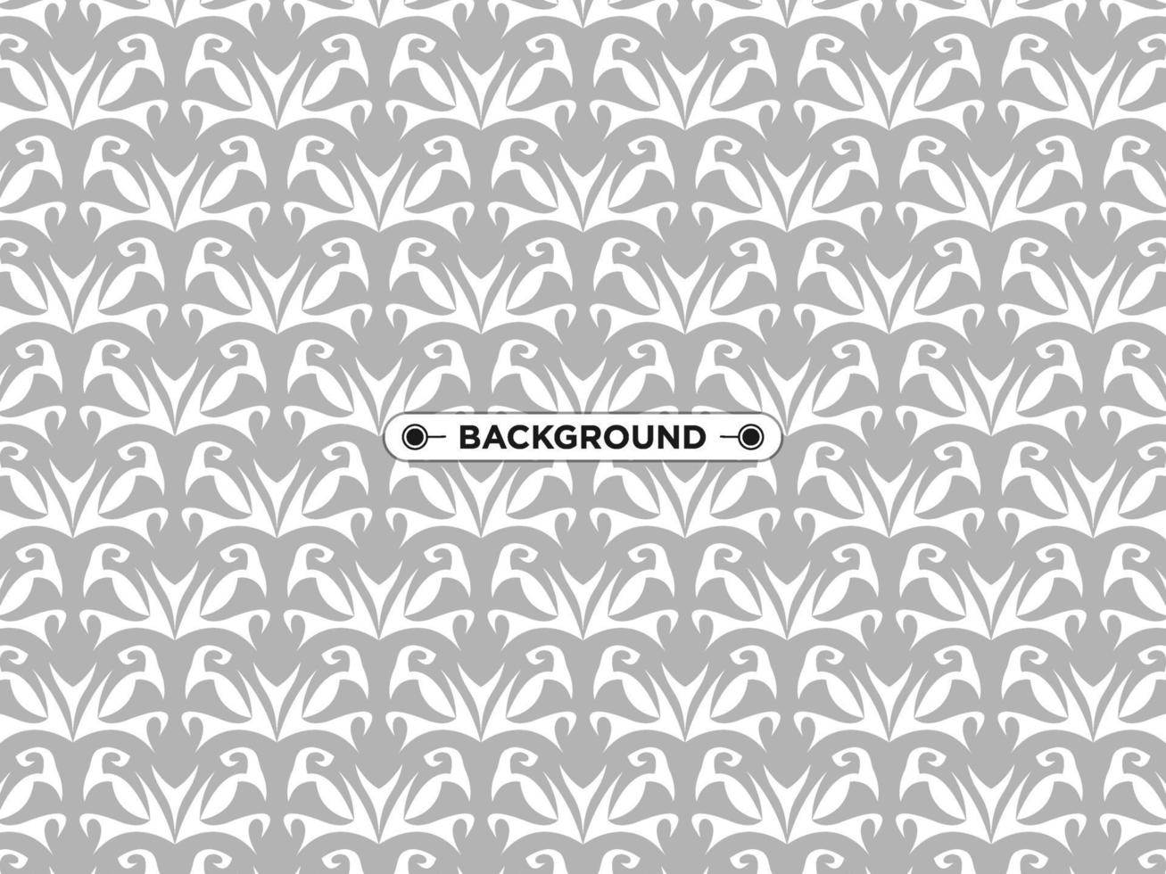 gray background with ethnic texture vector