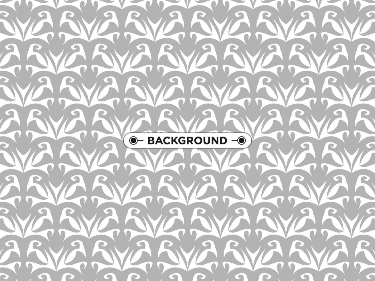 gray background with ethnic texture vector