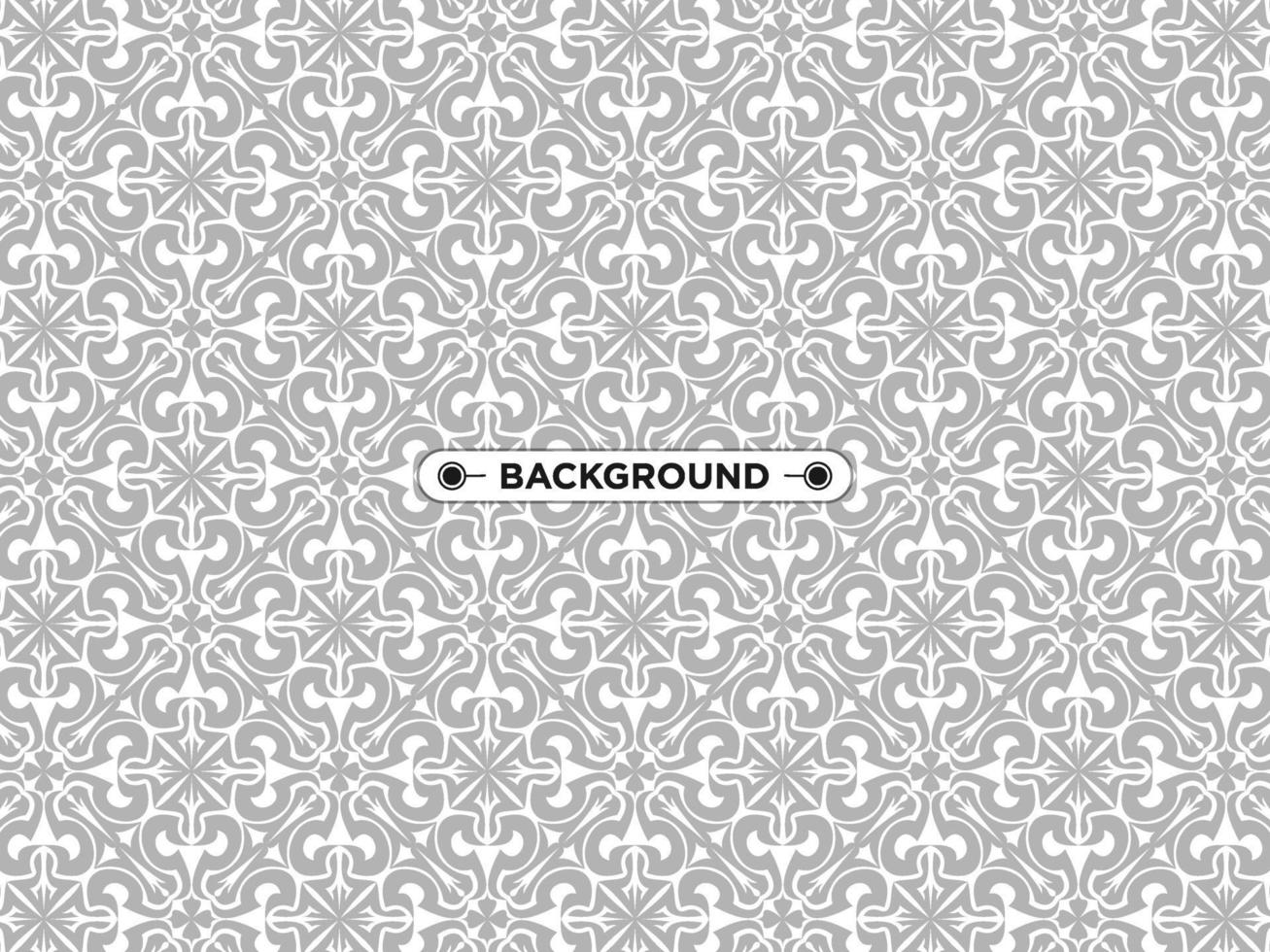gray background with unique ethnic texture vector