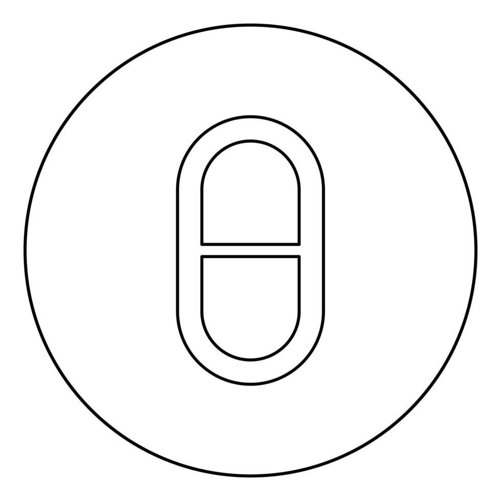 Theta greek small symbol lowercase letter font icon in circle round outline black color vector illustration flat style image
