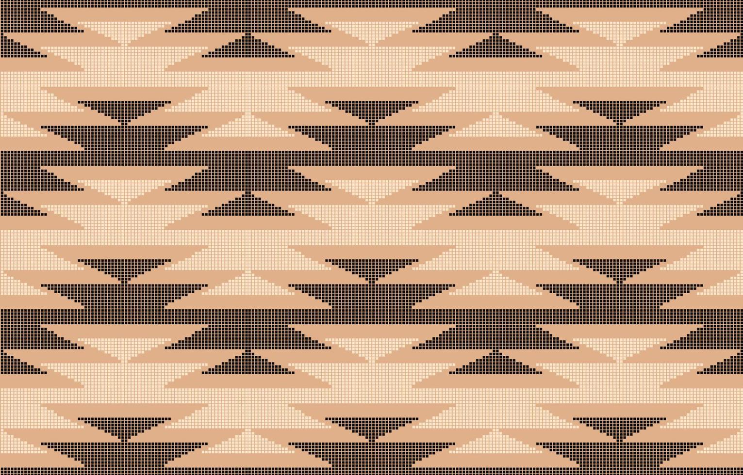 Aztec Mosaic Motif Ethnic art. vector