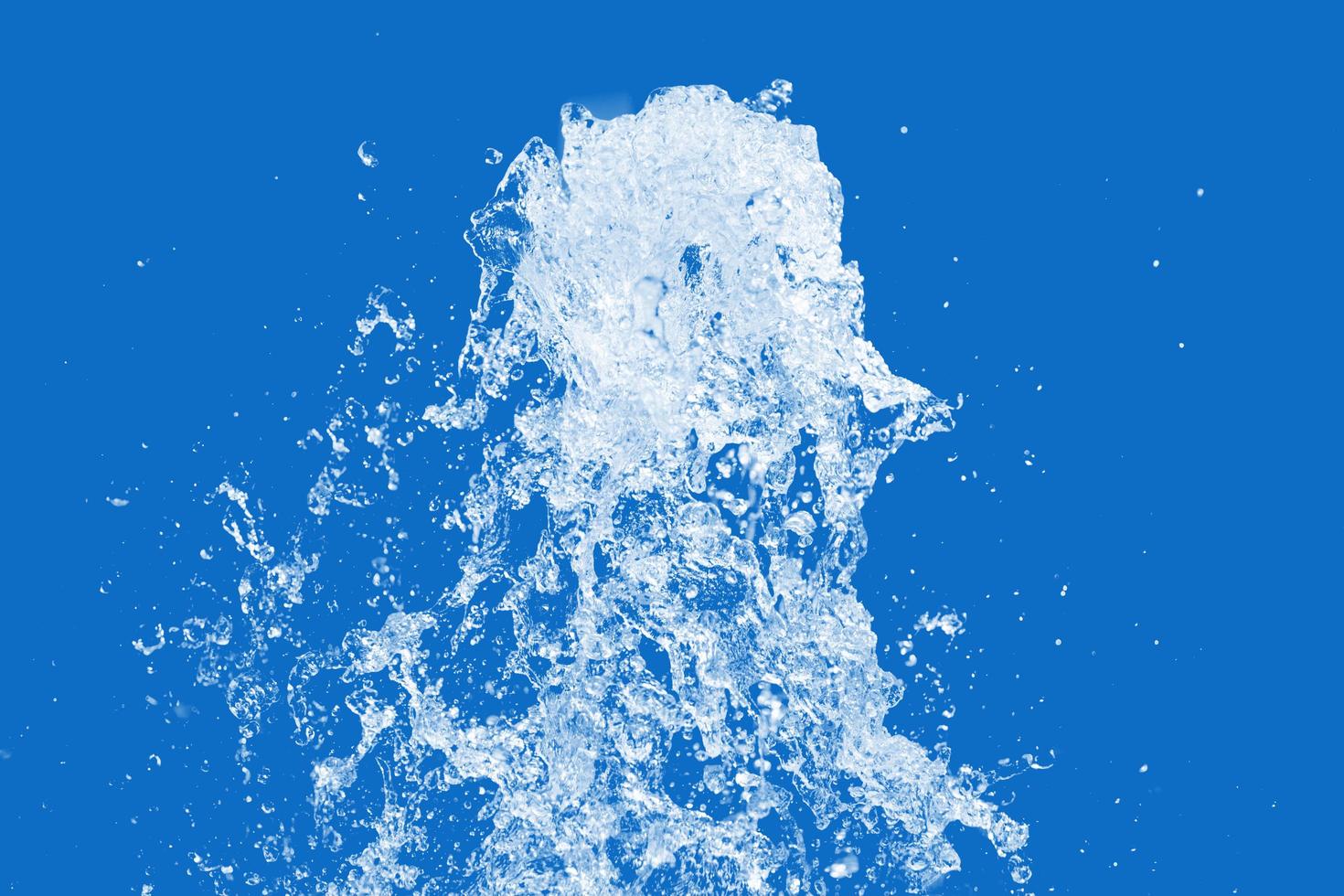 Water splash on background. photo