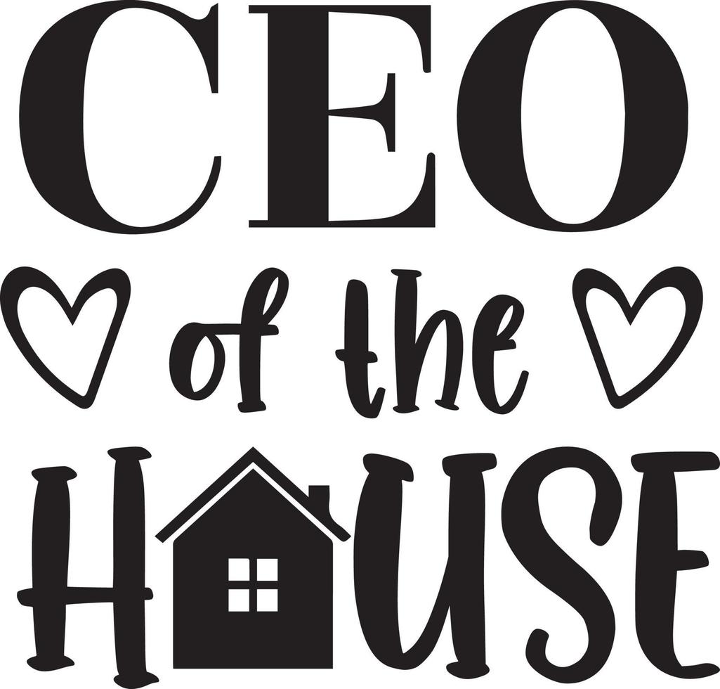 CEO of the House File vector