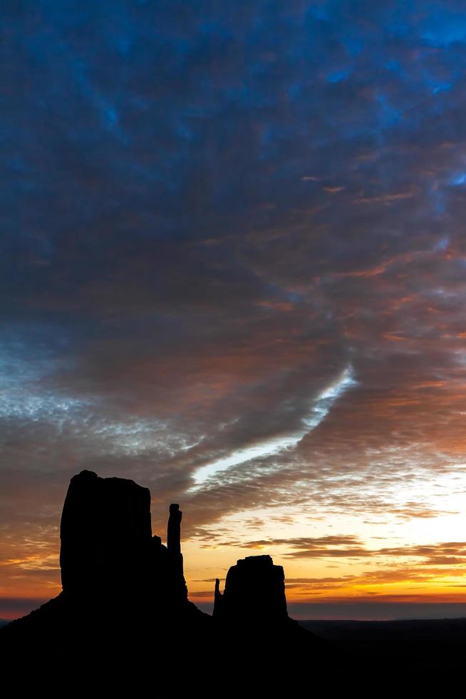 Scenic View of Monument Valley photo