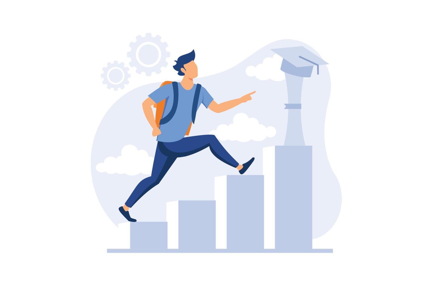 K 12 program illustration exclusive design inspiration vector