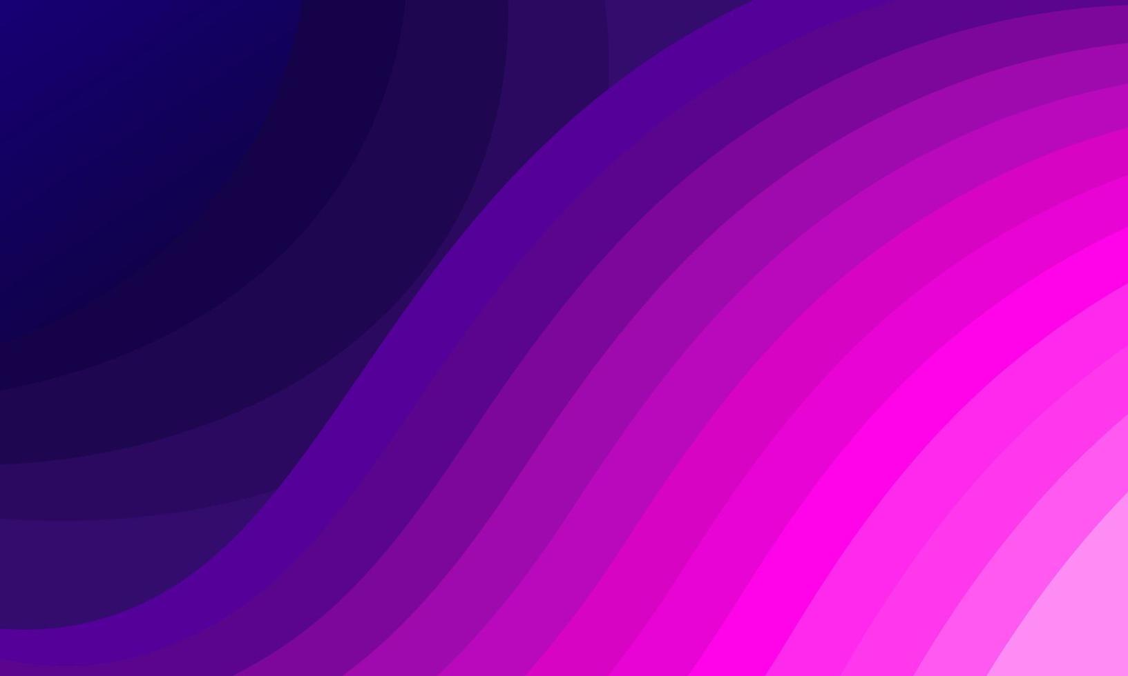 Abstract gradient pink and purple wavy background. Vector illustration.