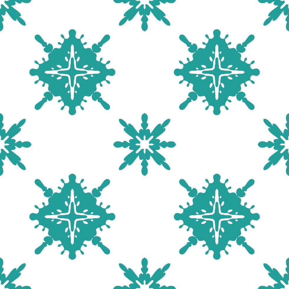 patrón de vectores sin fisuras. varias formas y líneas abstractas simples. plantilla de azulejo.