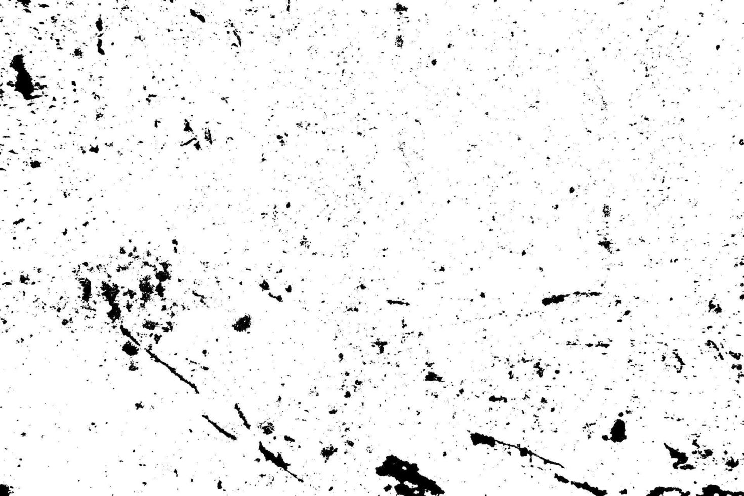 Black and white grunge Texture Background, Scratched, Vintage ba vector