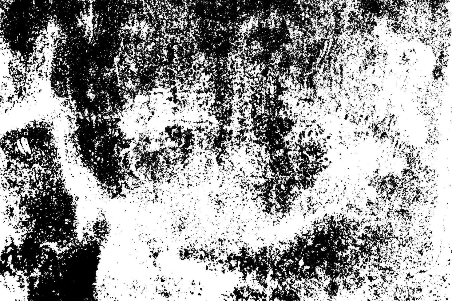 Black and white grunge Texture Background, Scratched, Vintage ba vector